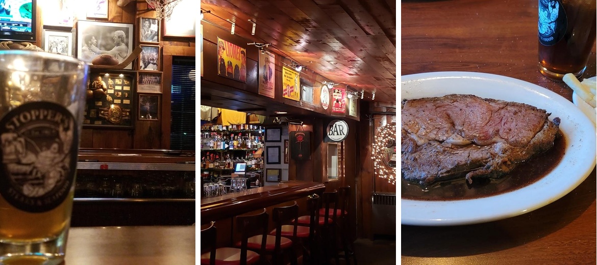 Stopper's Steak and Seafood Menu