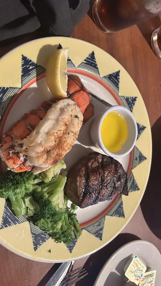 Filet Mignon and Lobster Tail